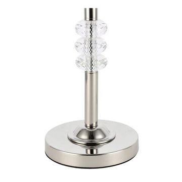 SL1751.104.01 Прикроватная лампа ST-Luce Никель/Белый E27 1*60W ENITA