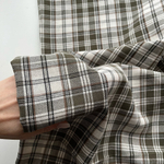 Фуле Темно-оливковая клетка