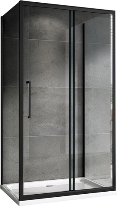 Душевой уголок ABBER Schwarzer Diamant AG30100BH-S90B-S90B