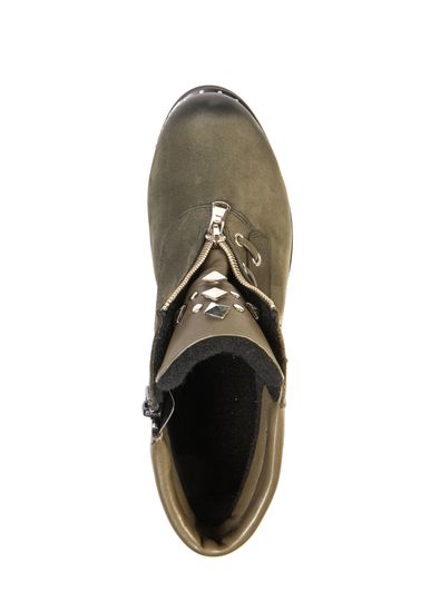 Женские полусапоги | 2907 (зеленый)