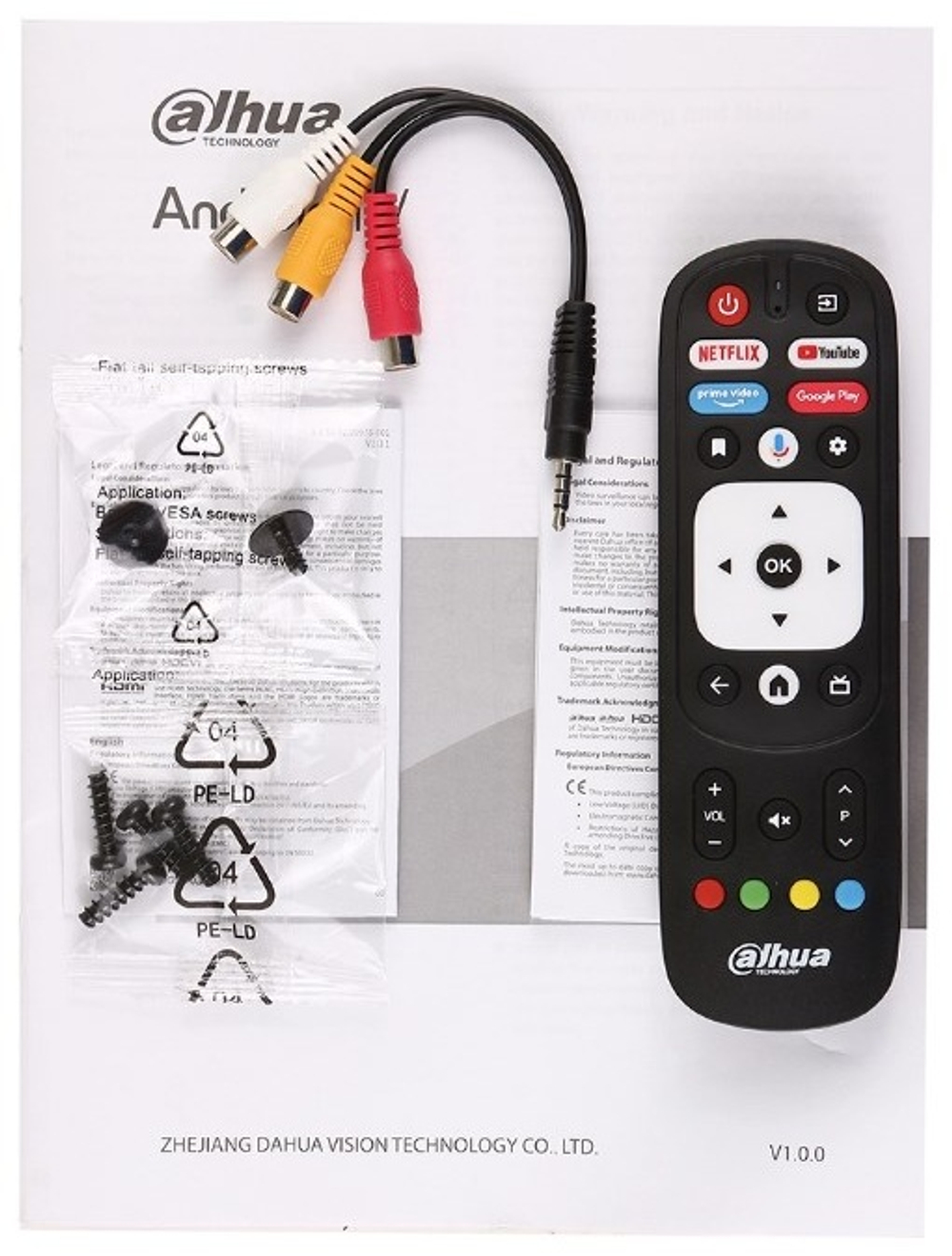 Телевизор Dahua DHI-LTV43-SD200 109 см черный