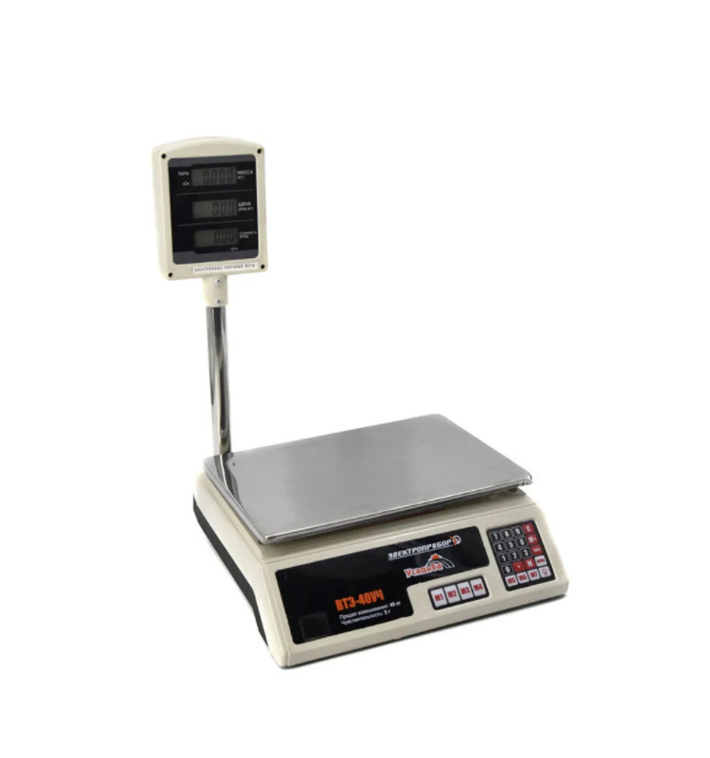 Весы электронные торговые Усадьба ВТЭ - 40 УЧ
