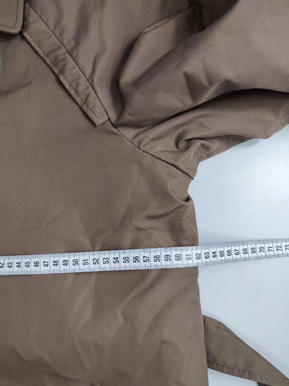 Пальто демисезонное с поясом 54-56 размер