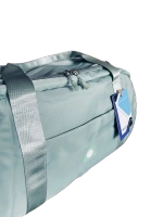 Сумка дорожная зелёная из плотного текстиля вместительная QOZA