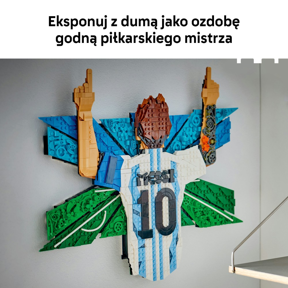 Конструктор LEGO Editions Football 43018 Лионель Месси — гол — фото 7