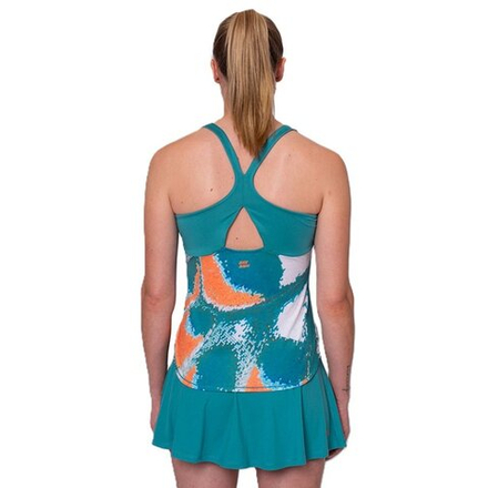 ОДЕЖДА ДЛЯ ТЕННИСА Женская, Майка BIDI BADU MELBOURNE 2025 .