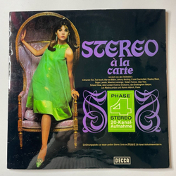 Винтажная виниловая пластинка LP Сборник Stereo A La Carte Mack The Knife (Germany 1968)