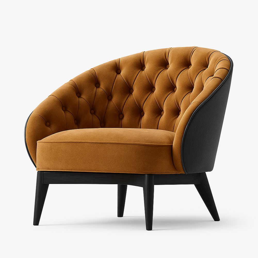 Дизайнерское кресло LILU capitonne 023