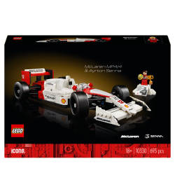 Конструктор LEGO Icons McLaren MP 103304/4 и Айртон Сенна — фото 2