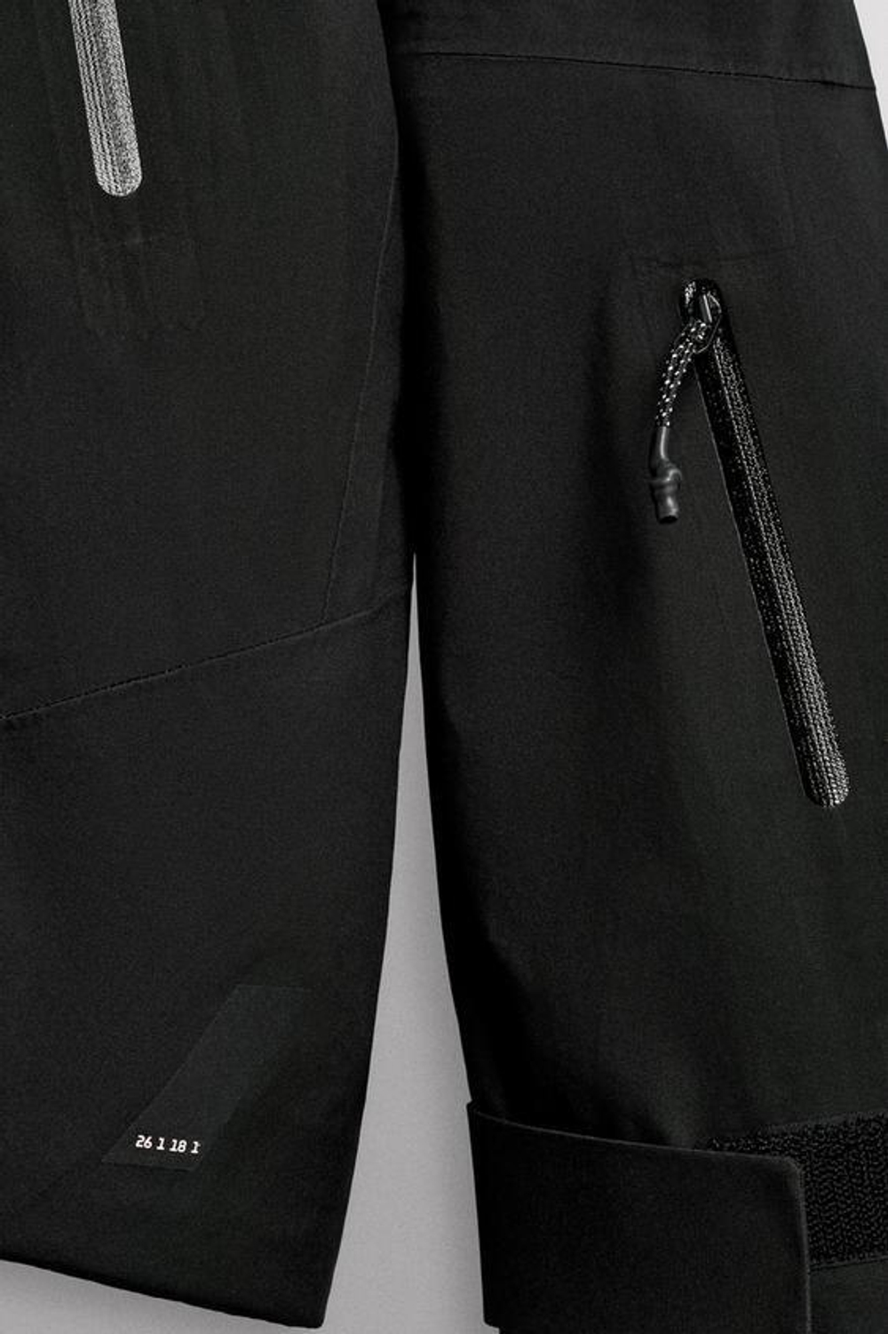 ZARA УТЕПЛЕННАЯ ВОДОНЕПРОНИЦАЕМАЯ ЛЫЖНАЯ КУРТКА RECCO®, ЧЕРНЫЙ