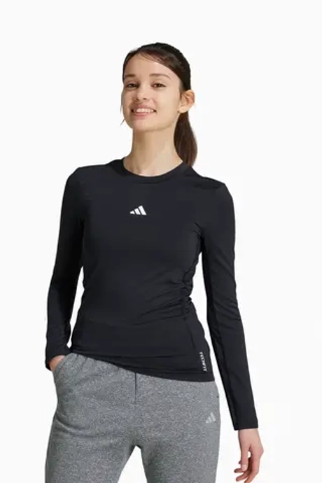 Термофутболка adidas Techfit LS Junior - черный