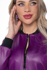 Бомбер на молнии (фиолет) Б8801 LT Collection