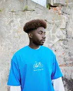 Футболка Called a Garment Re Cycle Синяя