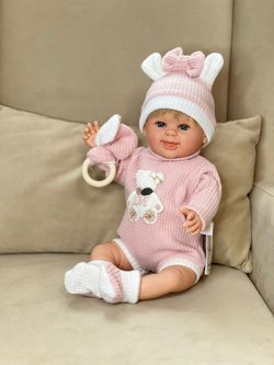 Кукла Marina and Pau 45cм Rosie Teddy мягконабивная в пакете (M1165K)