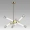5426/54CL L-VISION ODL_EX24 000 золотой/белый/дымчатый/коньячный/металл/стекло/акрил Люстра LED 54W 3000K KLIFF