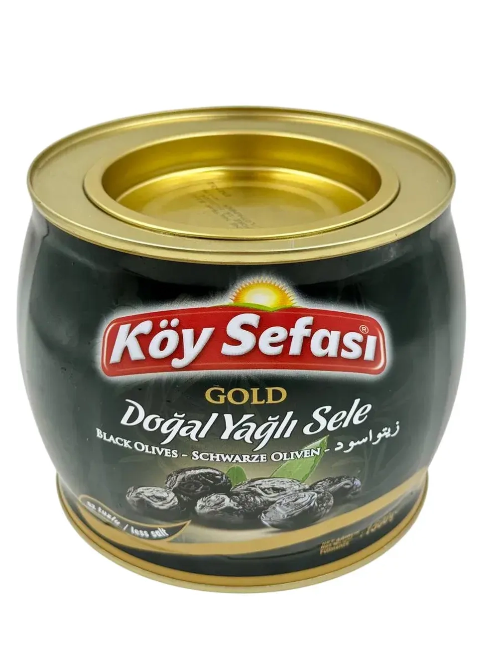 Koy Sefasi Маслины в масле с косточкой, 1.5кг