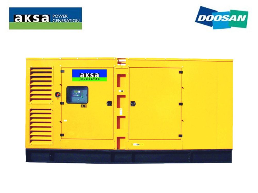 Дизельный генератор AKSA AD 510 в кожухе с АВР