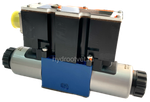 4WRAE6E30-2X/G24K31/A1V - Пропорциональный распределитель со встроенной электроникой Ду6, A1 = ±10 В, номинальный расход 30 л/мин, схема E
