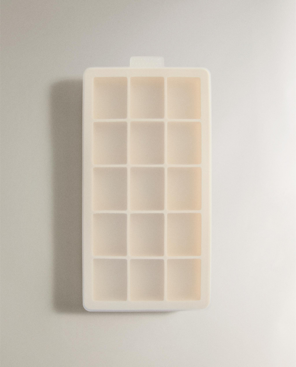 Zara Home Форма для льда силиконовая на 15 кубиков с крышкой, прямоугольные ячейки