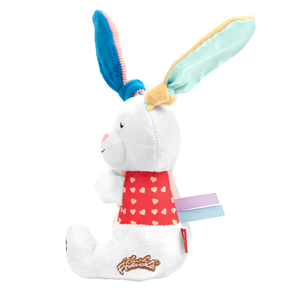 85051 Игрушка для собак Заяц с кольцом 17 см, серия PLUSH FRIENDZ, GiGwi