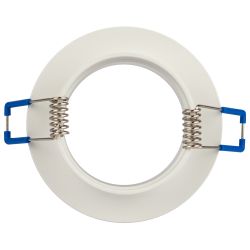 Светильник встраиваемый декоративный ЭРА DK106 WH под лампу MR16 GU5.3 белый