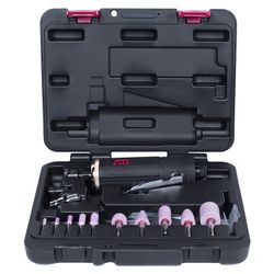 MIGHTY SEVEN (QA-0215A) Пневматическая бормашина (шарошка) 3 - 6 мм, 20000 об/мин, с набором принадлежностей, 15 предметов