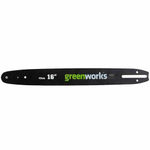Шина Greenworks 29757, для цепной пилы, 16 дюймов, 40 звеньев, 3/8 дюйма