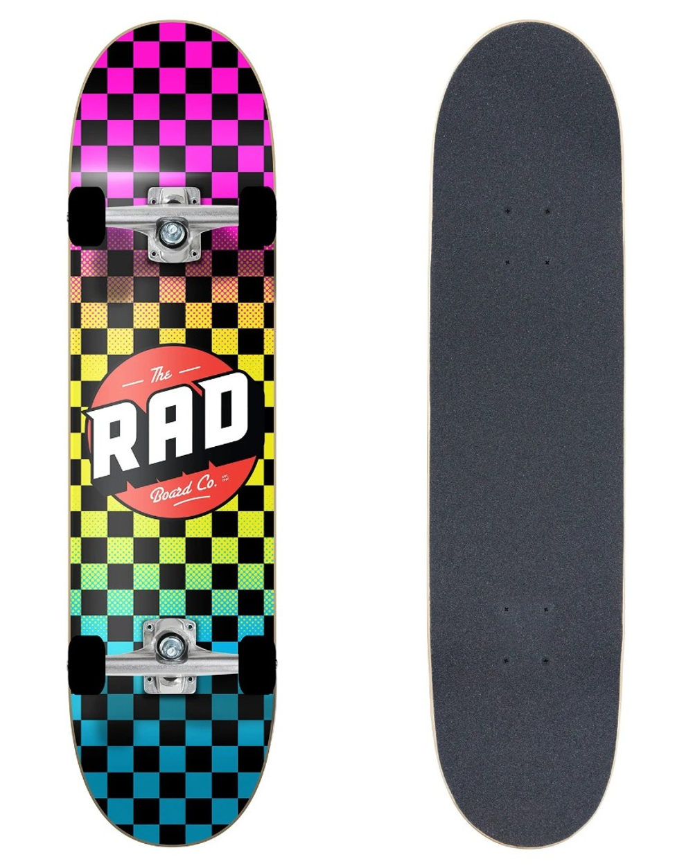 Скейтборд Rad Dude Crew Checkers Colorful 7.0