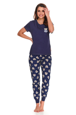 Оригинальная пижама с мишками (Размер: S) (Цвет: темно-синий)