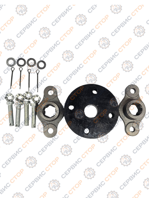 Муфта соединительная (резиновая) для трактора (224/244) в сборе с фланцами