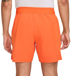 Мужские теннисные шорты Nike Court Advantage Dri-Fit 6in Tennis - Оранжевый