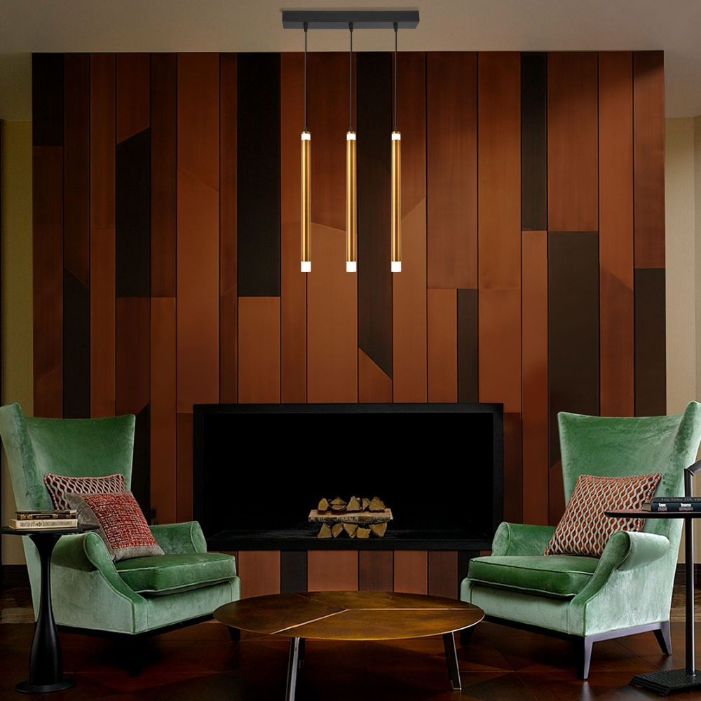 Подвесной светодиодный светильник 50133/3 LED бронза