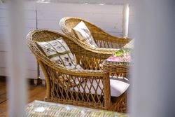 "Сицилия" плетеный стул из искусственного ротанга, цвет соломенный