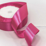 Лента Атласная 2,5см х 28м Сатин (Малиновый)