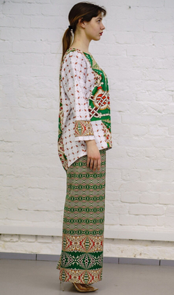 Комплект (туника и брюки) "Русский орнамент"