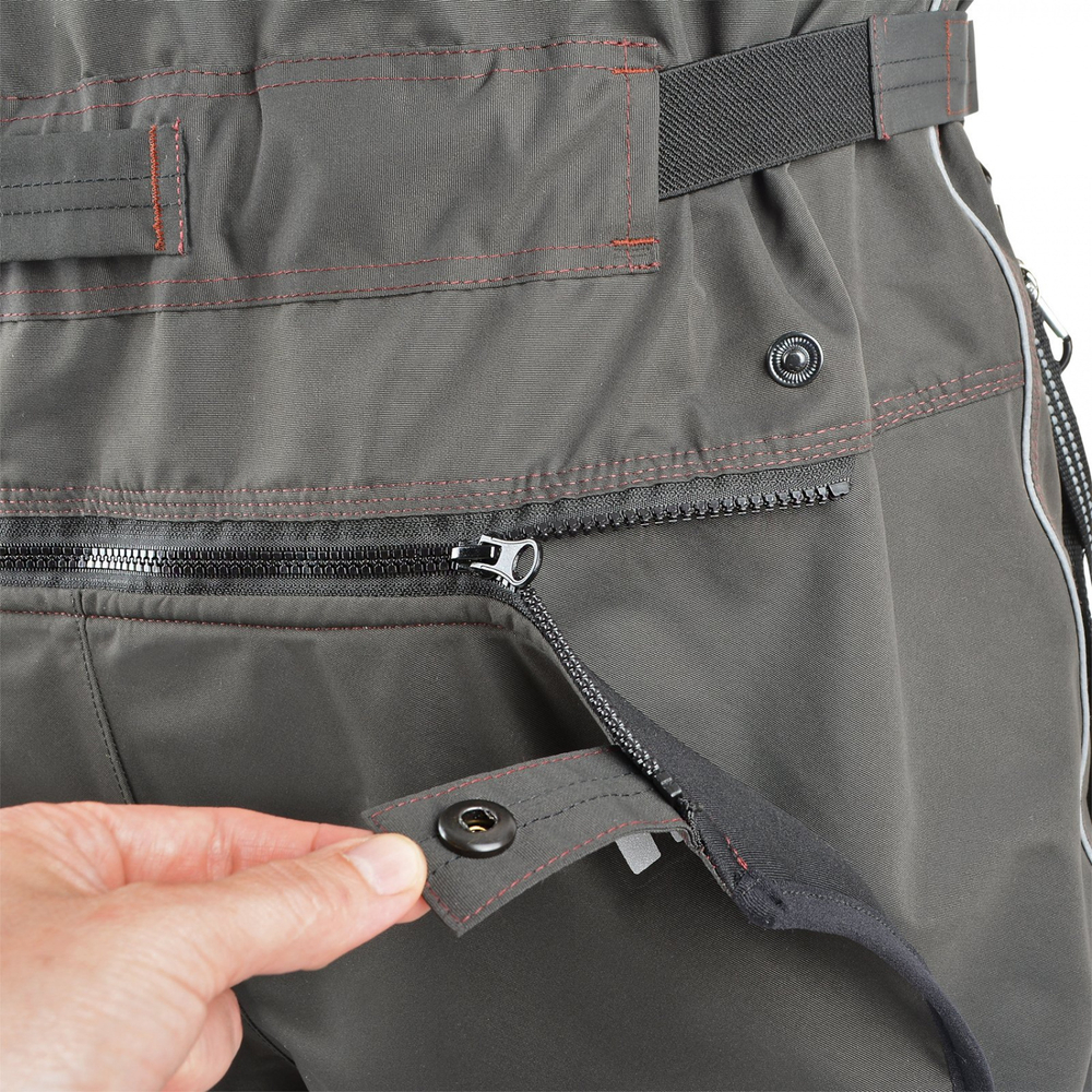 Зимний мужской костюм-поплавок ХСН Rescuer V NEW -45 (Hardguard) Бирюза (Зеленые молнии)