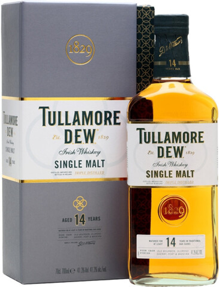 Виски Tullamore Dew 14 Years Old gift box, 0.7 л