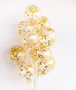 Шар (12"/30 см) Прозрачный (701), кристалл 50 шт.