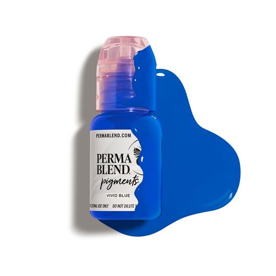 Perma Blend. Пигмент для татуажа "Vivid Blue"