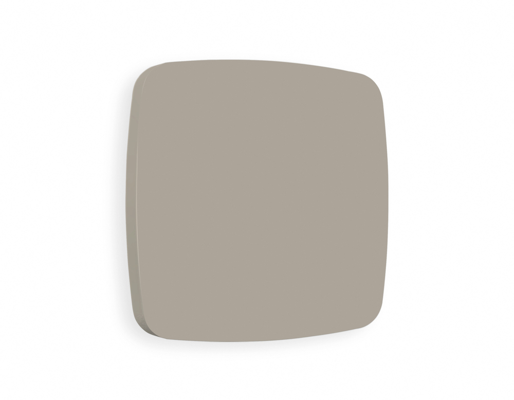 OP3760 Лицевая панель OMEGA (Серо-бежевый матовый) заглушка для суппорта QUANT