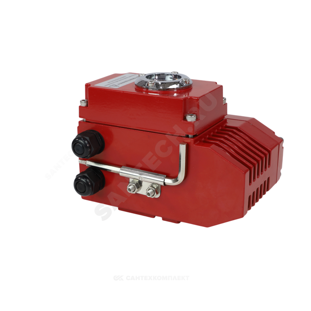 Электропривод четвертьоборотный QB-070 F05/F07 14х14/11х11 квадрат 380В IP67 Benarmo