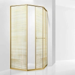 Душевой уголок RGW Stilvoll SV-82-Gb 80х120 стекло золотая вуаль/профиль золото