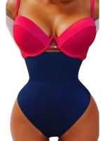 Супер утягивающие трусы стринги с высокой талией