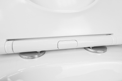 Унитаз подвесной Azario Boca 370х520х360 безободковый, с быстросъемным сиденьем микролифт (AZ-2002)