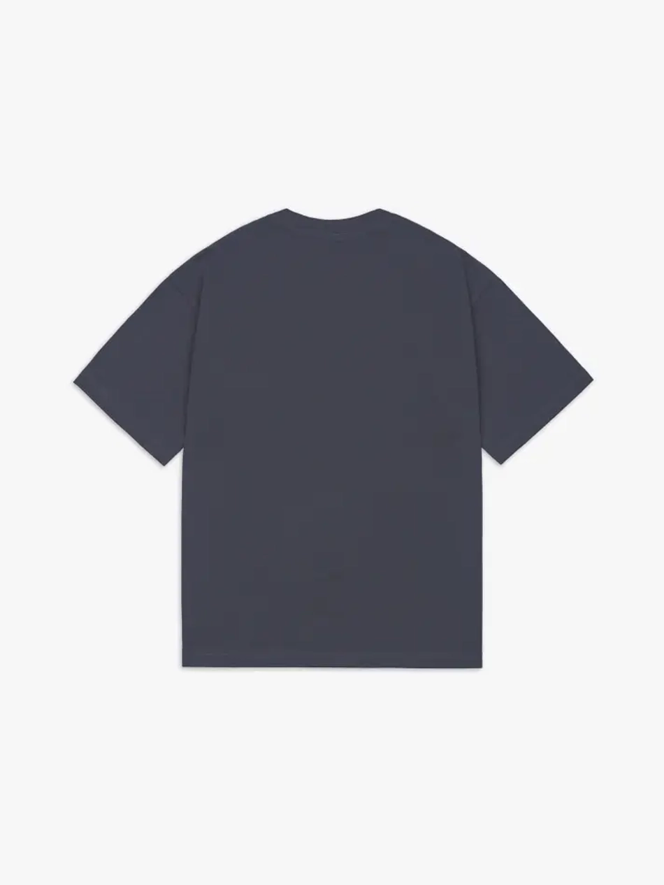 Футболка оверсайз (графит) 230 г