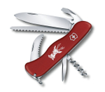 Нож Victorinox Hunter 111мм, красный, 0.8573