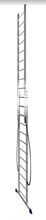 Лестница алюмин.  2секц* 12ступеней (3,42м-5,62м) / МОНТАЖНИК