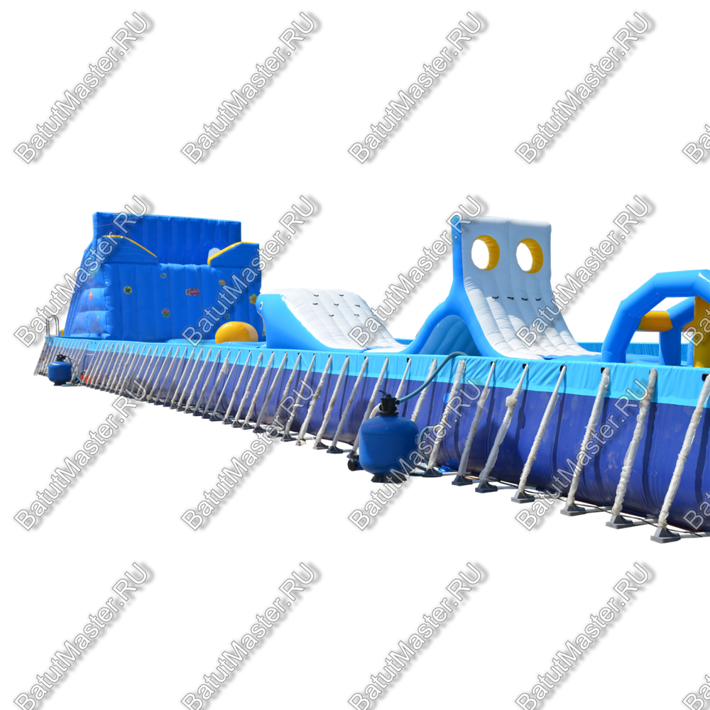 Аквапарк "Морское приключение" размер 25*6*5 м