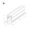 Шинопровод магнитный встраиваемый Arlight MAG-TRACK-4560-FDW-2000 BK 034679