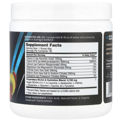 NB Pure, Performance Hydration+, клубничный лимонад, 240 г (8,5 унции)